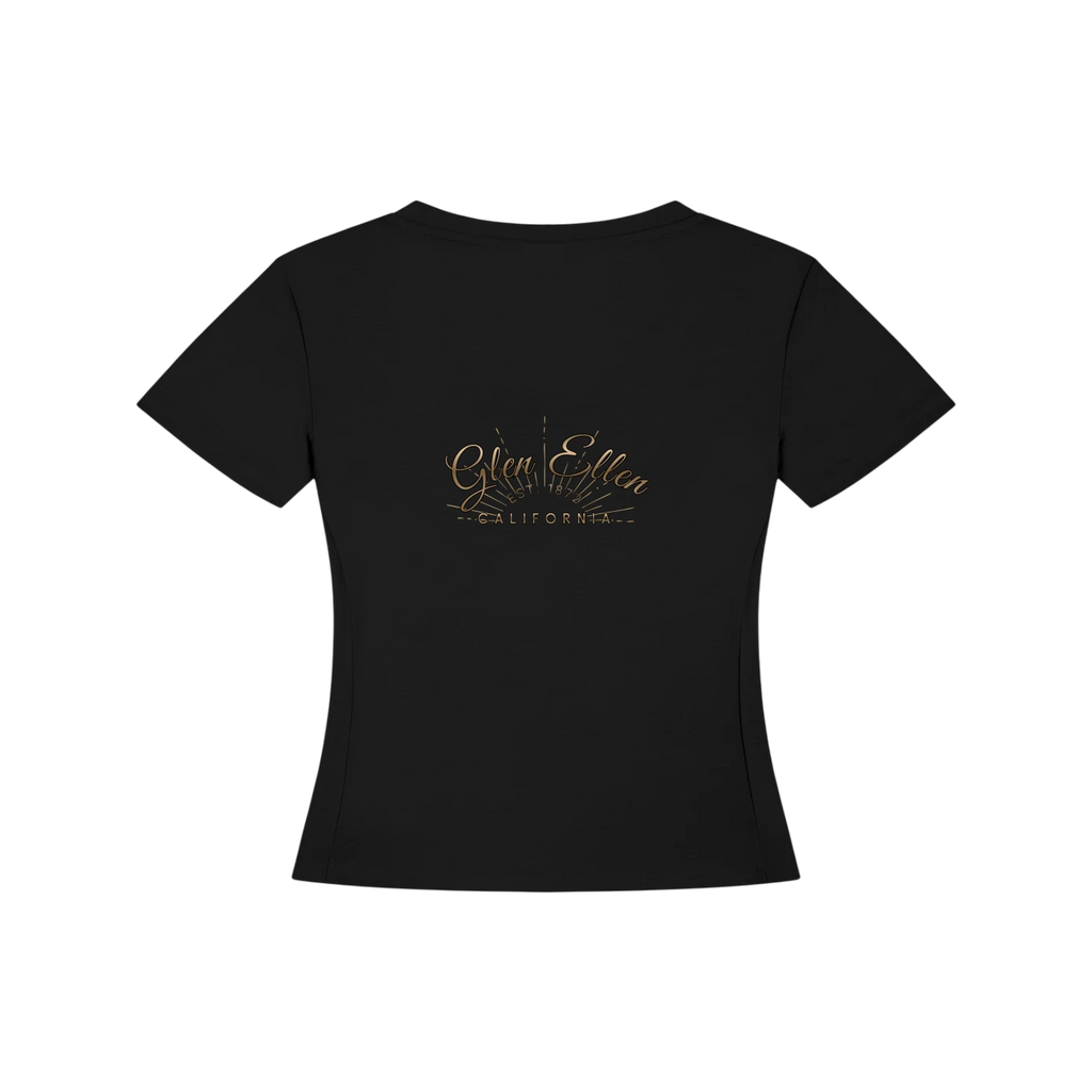 Valley of the Moon Glam Pinup Women's Slim Fit T-Shirt