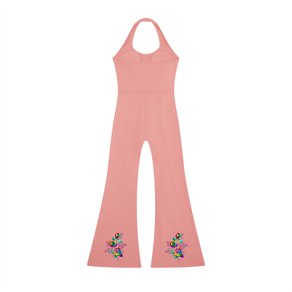 Women’s Halter Flared Jumpsuit
