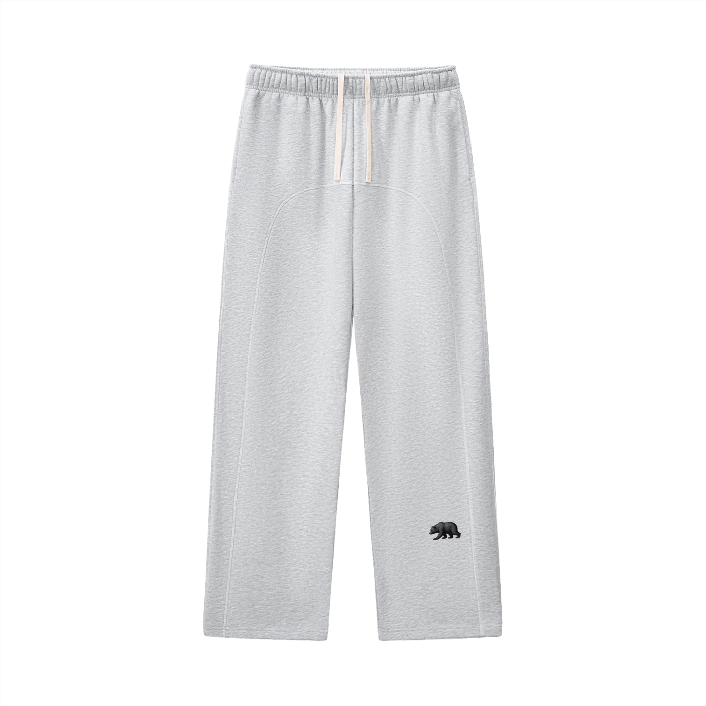 Contrast-Stitched Fleece Sweatpants