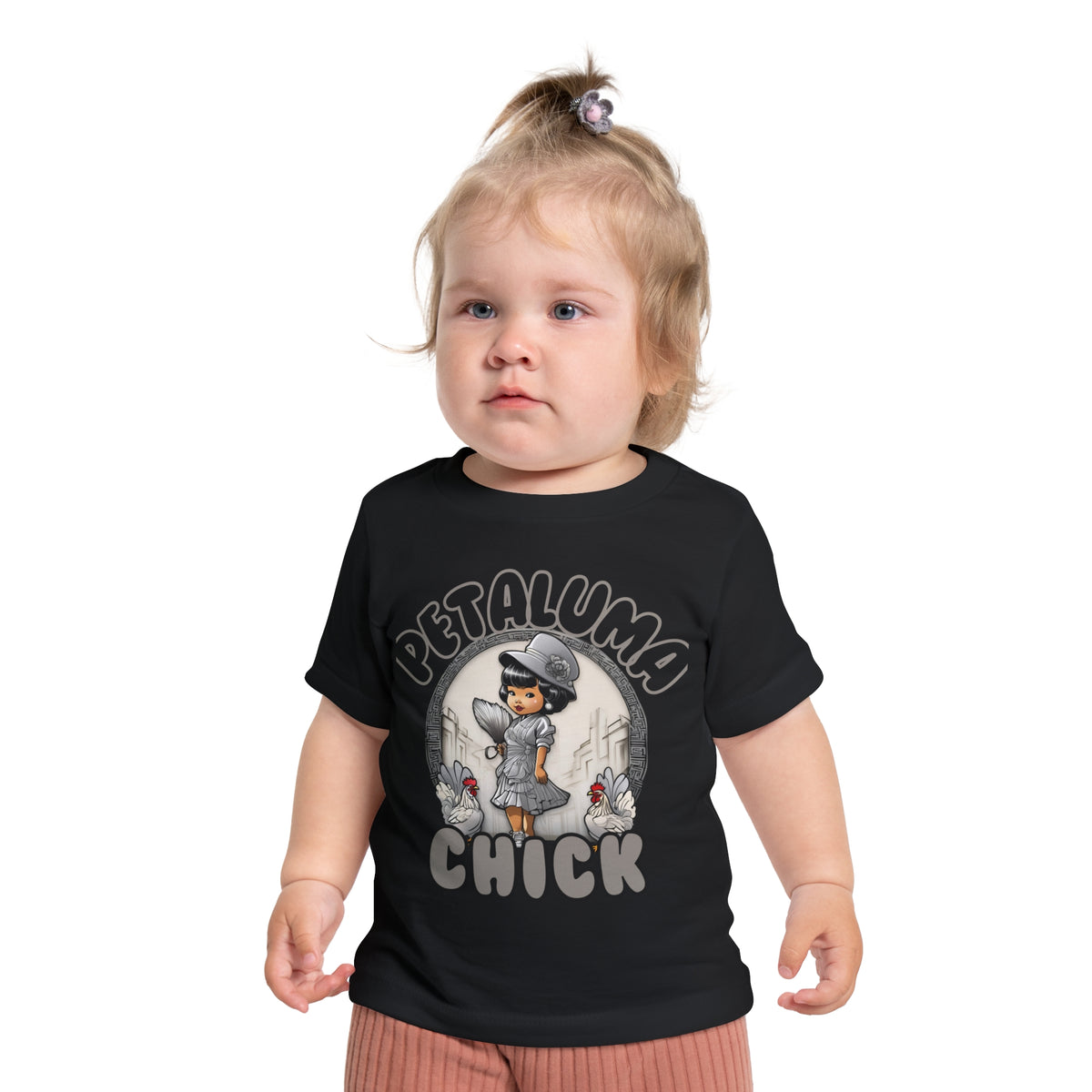 Petaluma Chick Baby/Toddler Short Sleeve T-Shirt