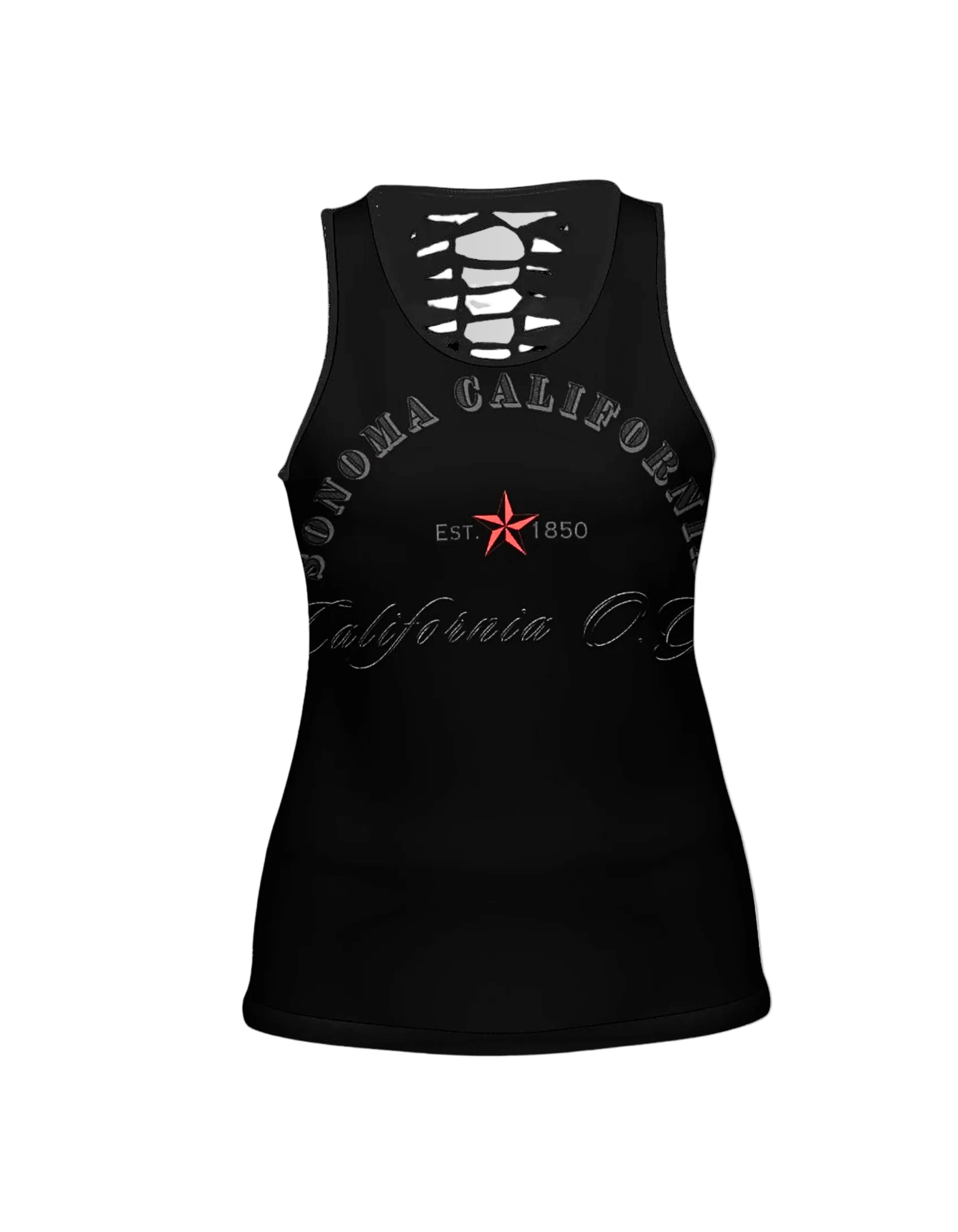 California OG Women's Hollow Back Tank Top Main image