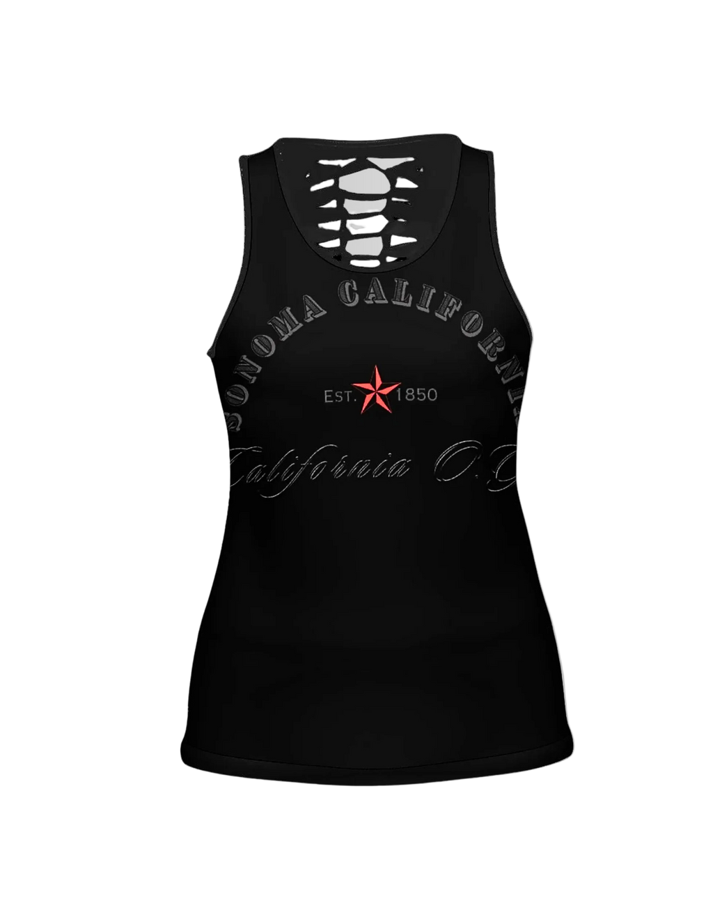 California OG Women's Hollow Back Tank Top