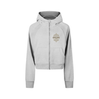 Sonoma County Wine Country Original Cropped Zip-Through Hoodie