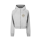 Sonoma County Wine Country Original Cropped Zip-Through Hoodie