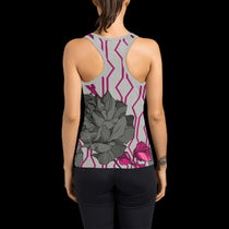 Retro Geometric Racerback Tank