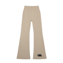 California O.G. Bear Women's High-Waisted Flare Leggings