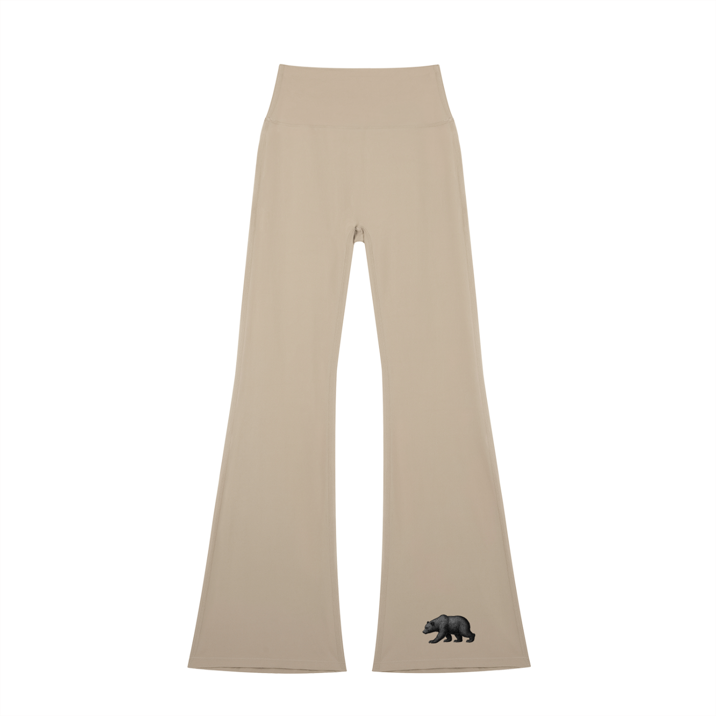 California O.G. Bear Women's High-Waisted Flare Leggings