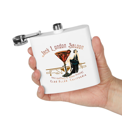Jack London Saloon Vintage Cocktail Flask