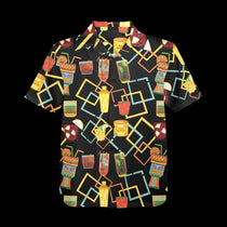 Tiki Cocktails Men's Hawaiian Shirt