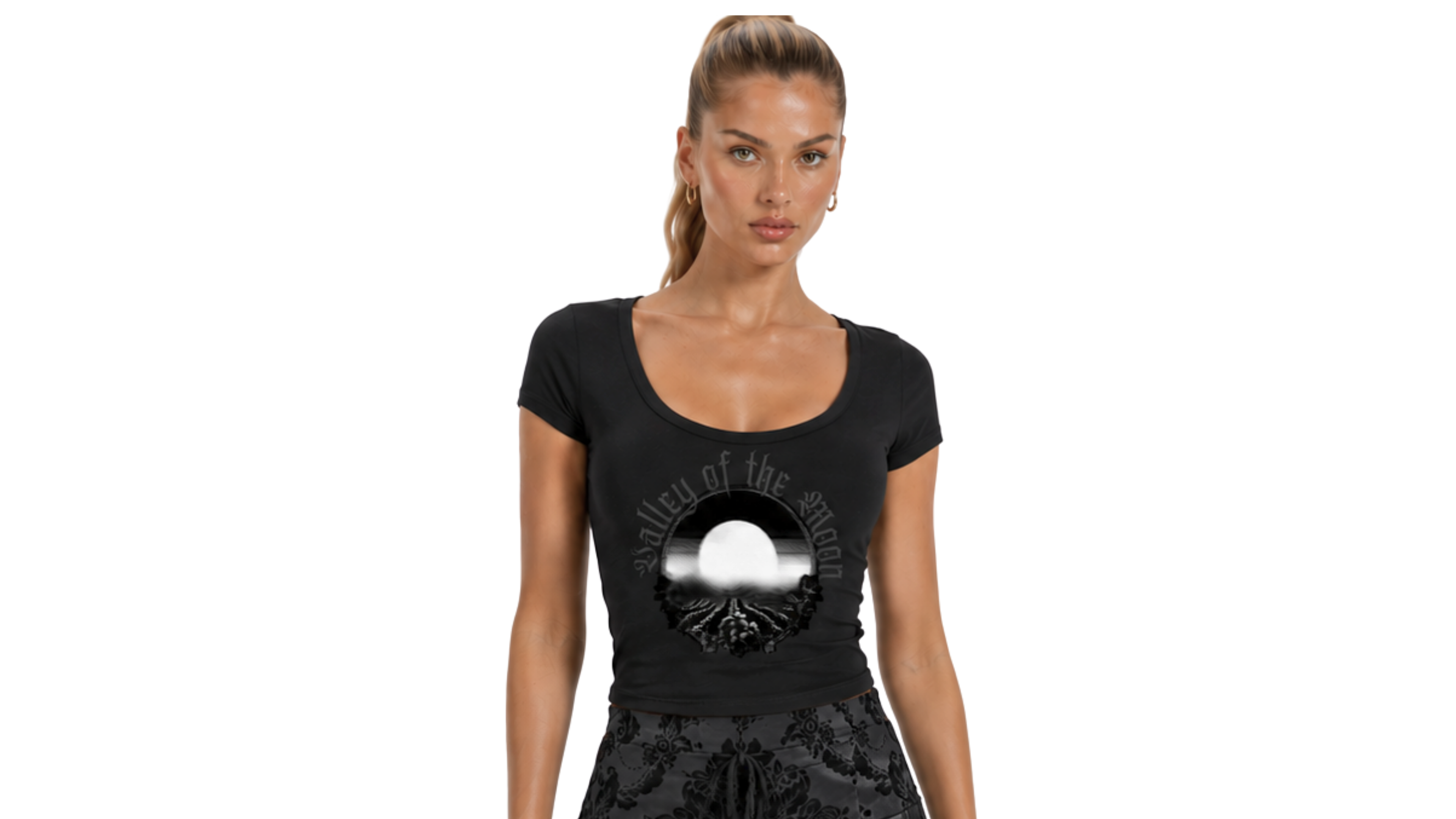Valley of the Moon V-Neck Bodycon Women's T-Shirt Main image