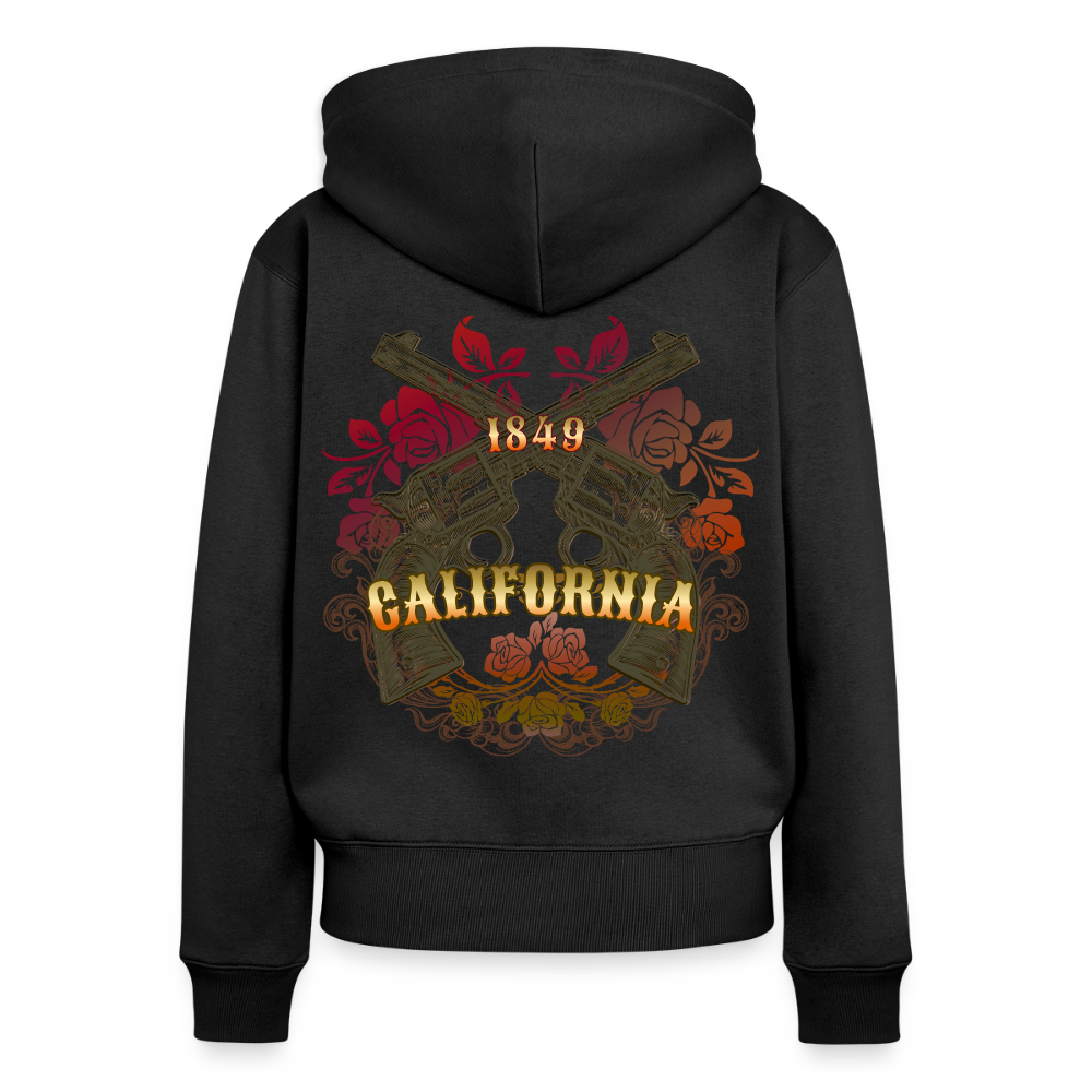 Vintage Outlaw Women's  Organic Zip Hoodie - black Main image