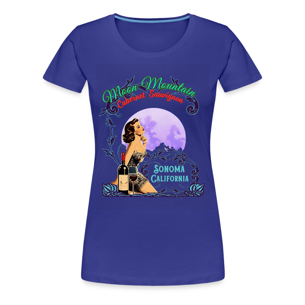 Moon Mountain Cabernet Pinup Women’s T-Shirt Secondary image