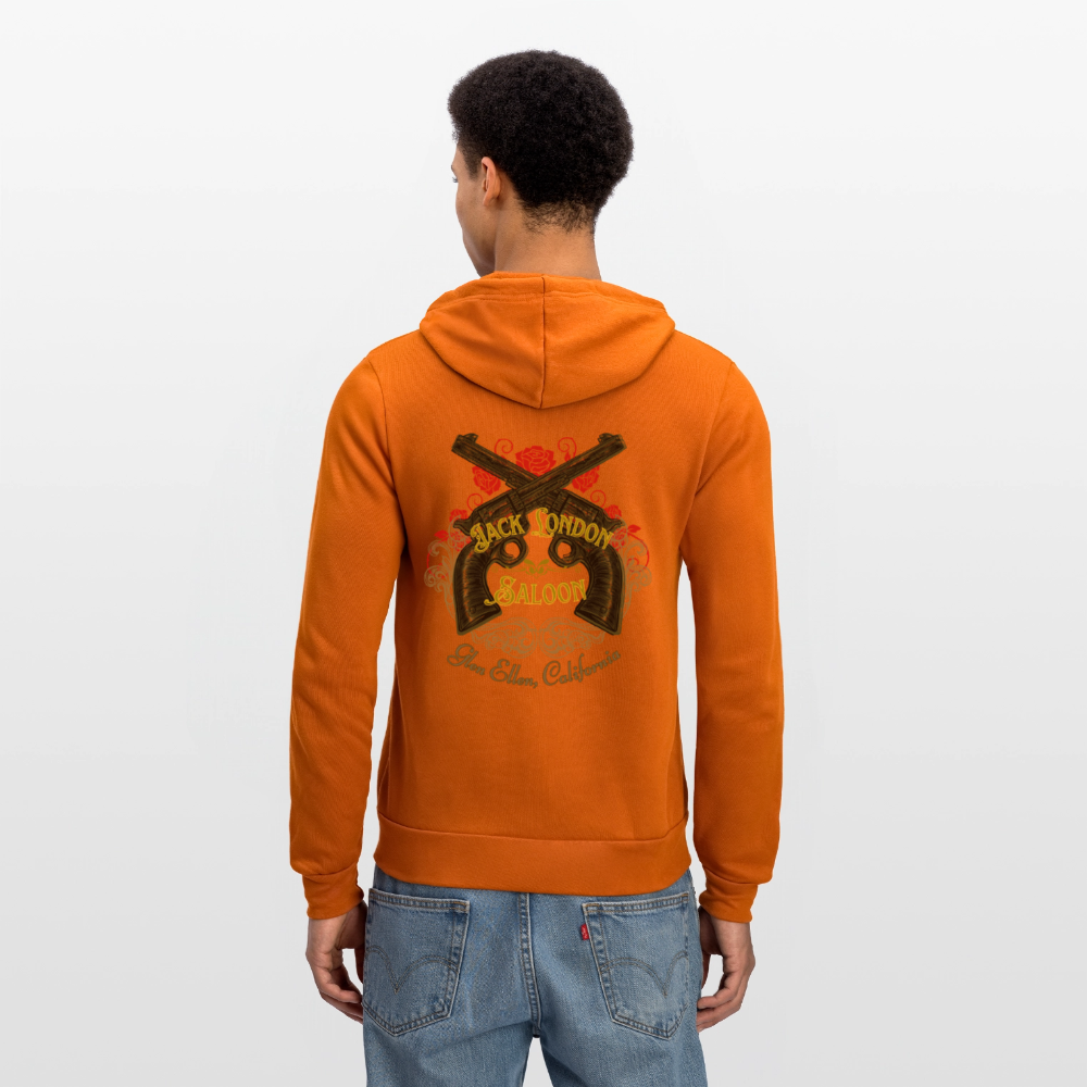 JACK LONDON SALOON  "OUTLAW" Unisex Full Zip Hoodie - autumn