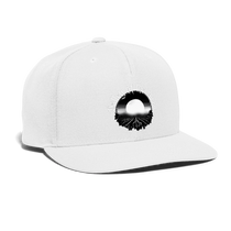 Valley of the Moon Gothic Snapback Baseball Cap - white