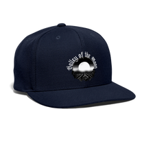 Valley of the Moon Gothic Snapback Baseball Cap - navy