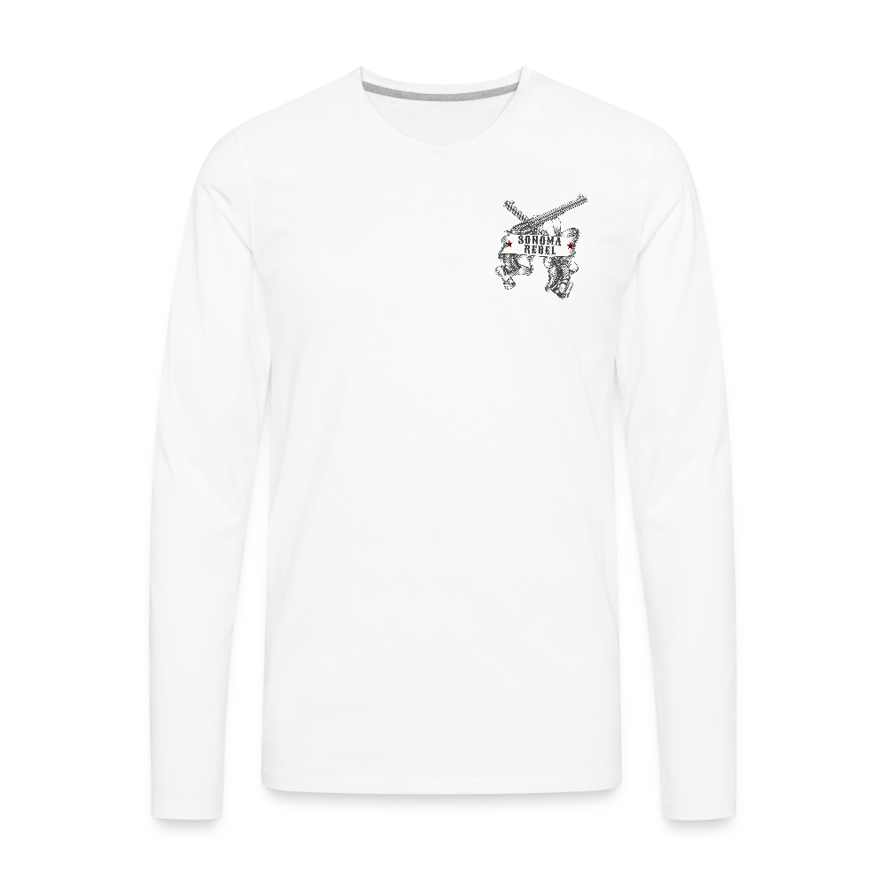 SONOMA REBEL Men's Long Sleeve T-Shirt - white