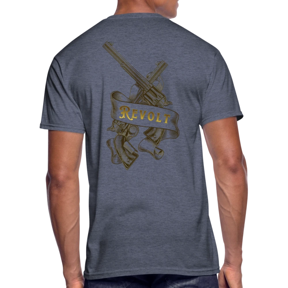 Revolt Men’s 50/50 T-Shirt - navy heather Main image