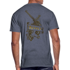 Revolt Men’s 50/50 T-Shirt - navy heather