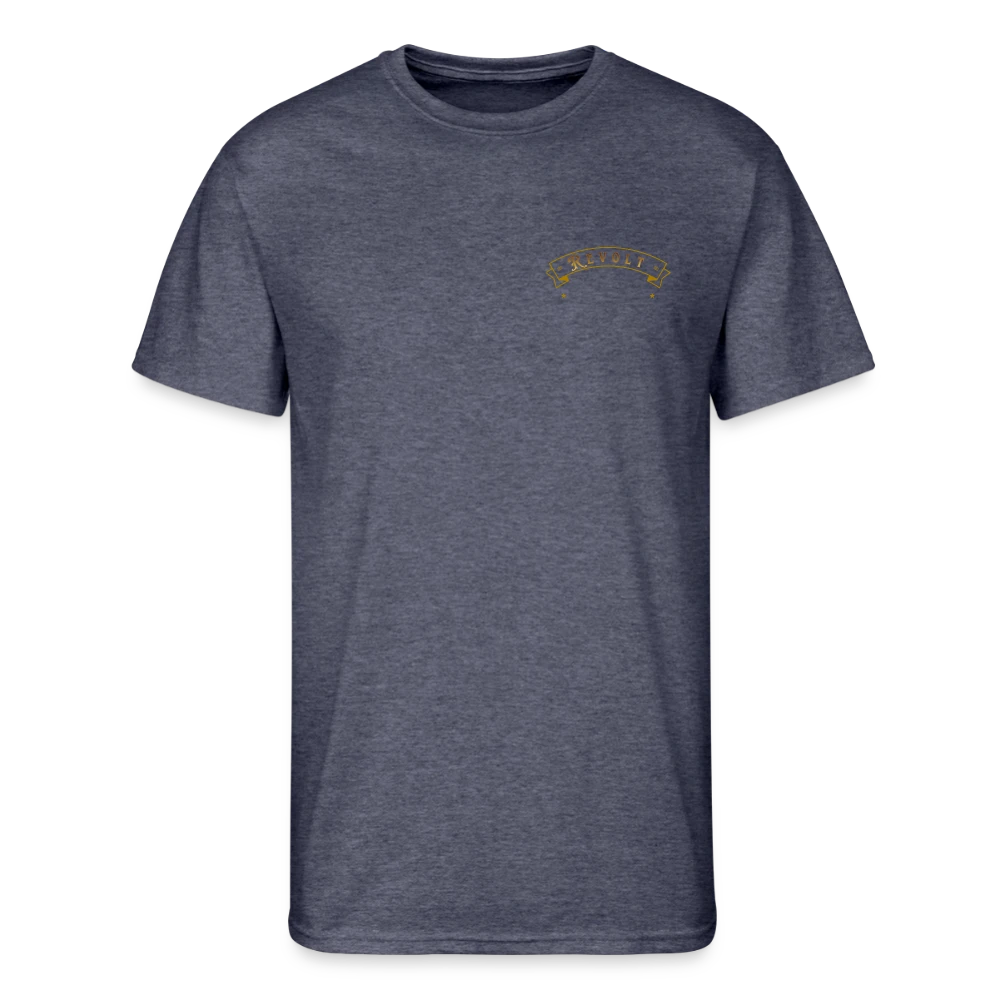 Revolt Men’s 50/50 T-Shirt - navy heather