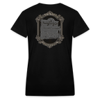 Glen Ellen Vintage Emblem Women's V-Neck T-Shirt - black