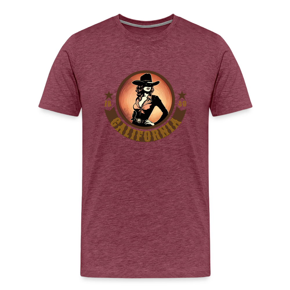 Men's Premium T-Shirt - heather burgundy