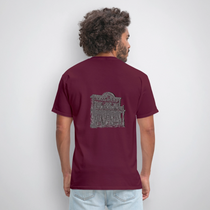 Glen Ellen Vintage Emblem Men's T-Shirt - burgundy