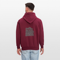 Glen Ellen Vintage Emblem Men's Hoodie - burgundy