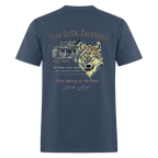 Jack London Moon  Men's T-Shirt -  blue dusk