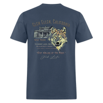 Jack London Moon  Men's T-Shirt -  blue dusk