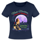 Moon Mountain Cabernet Slim Fit Women's T-Shirt - T-Shirts from Spreadconnect