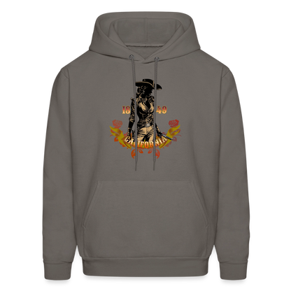 Vintage Outlaw Men's Hoodie - asphalt gray