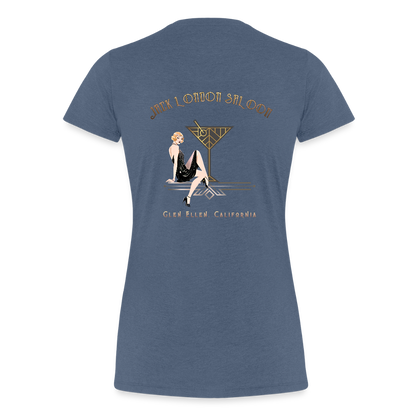 SALOON DECO COCKTAILS Women's Hoodie - heather blue