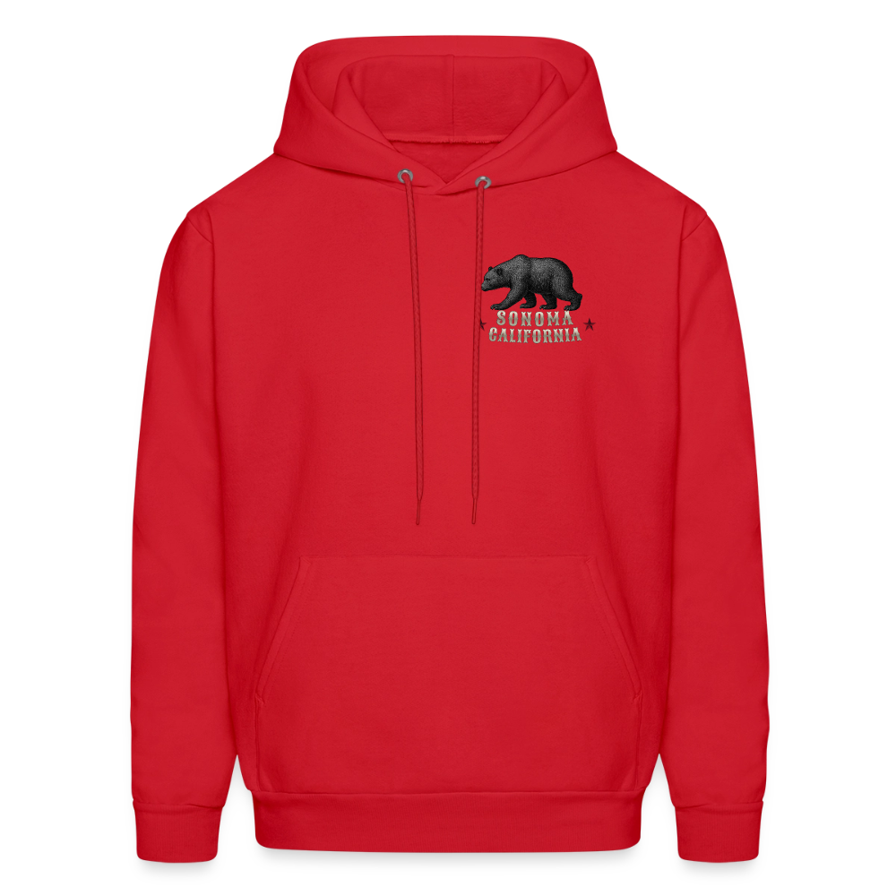 SONOMA BEAR REVOLT Men's Hoodie - Hoodies from Spreadconnect