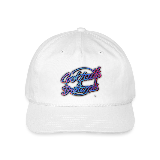 Cocktails & Dreams Vintage Washed Rope Cap - Baseball Caps from Spreadconnect