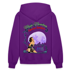 MOON MOUNTAIN CABERNET PINUP Women's Hoodie - Hoodies from Spreadconnect