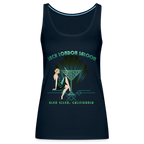Women’s Premium Tank Top - deep navy