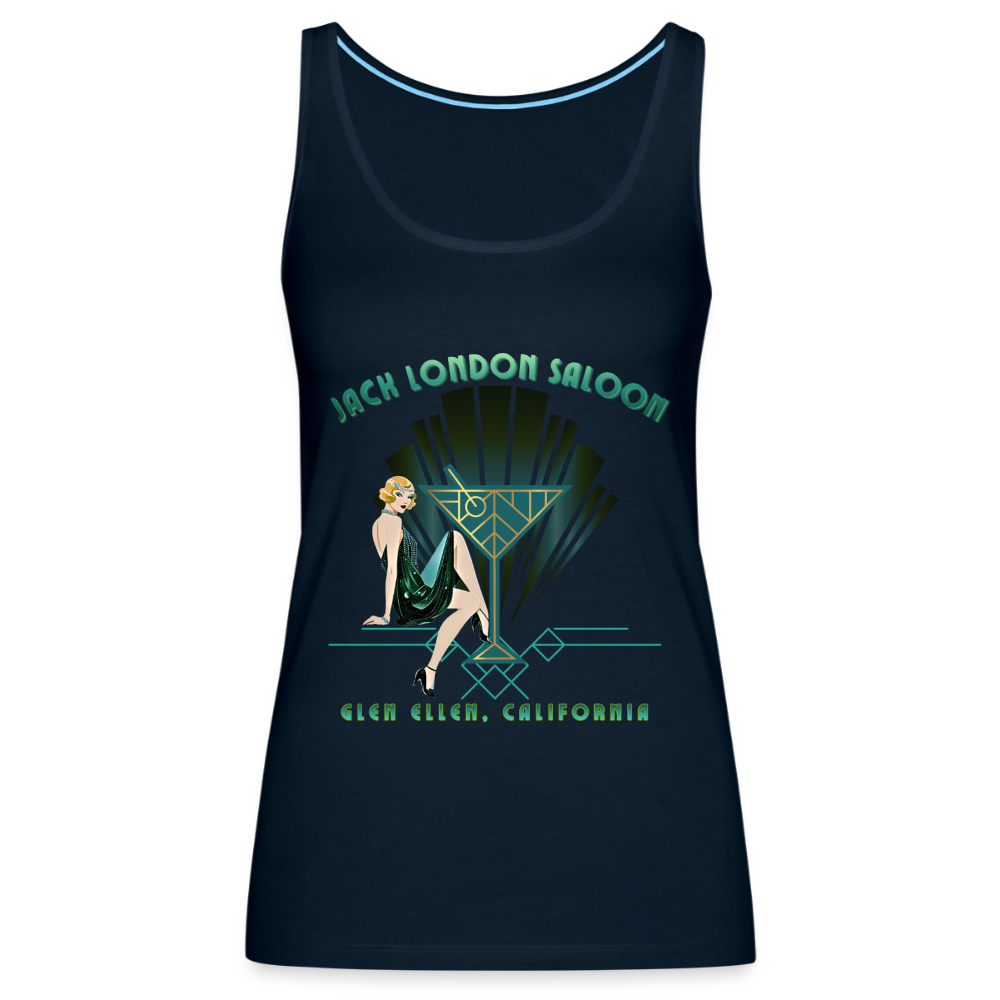 Women’s Premium Tank Top - deep navy