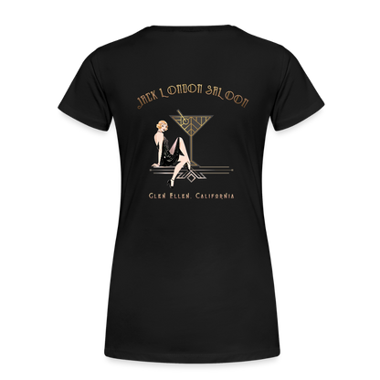 SALOON DECO COCKTAILS Women's Hoodie - black