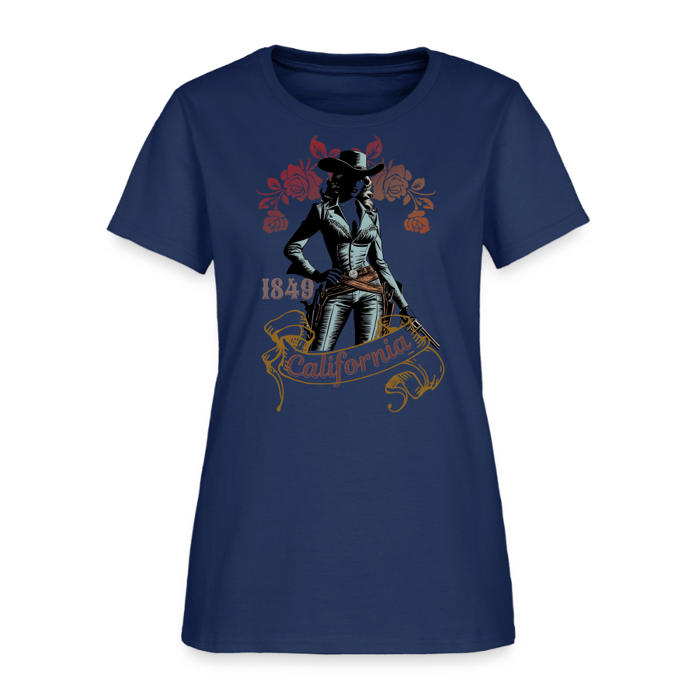 Women's T-Shirt -  blue dusk