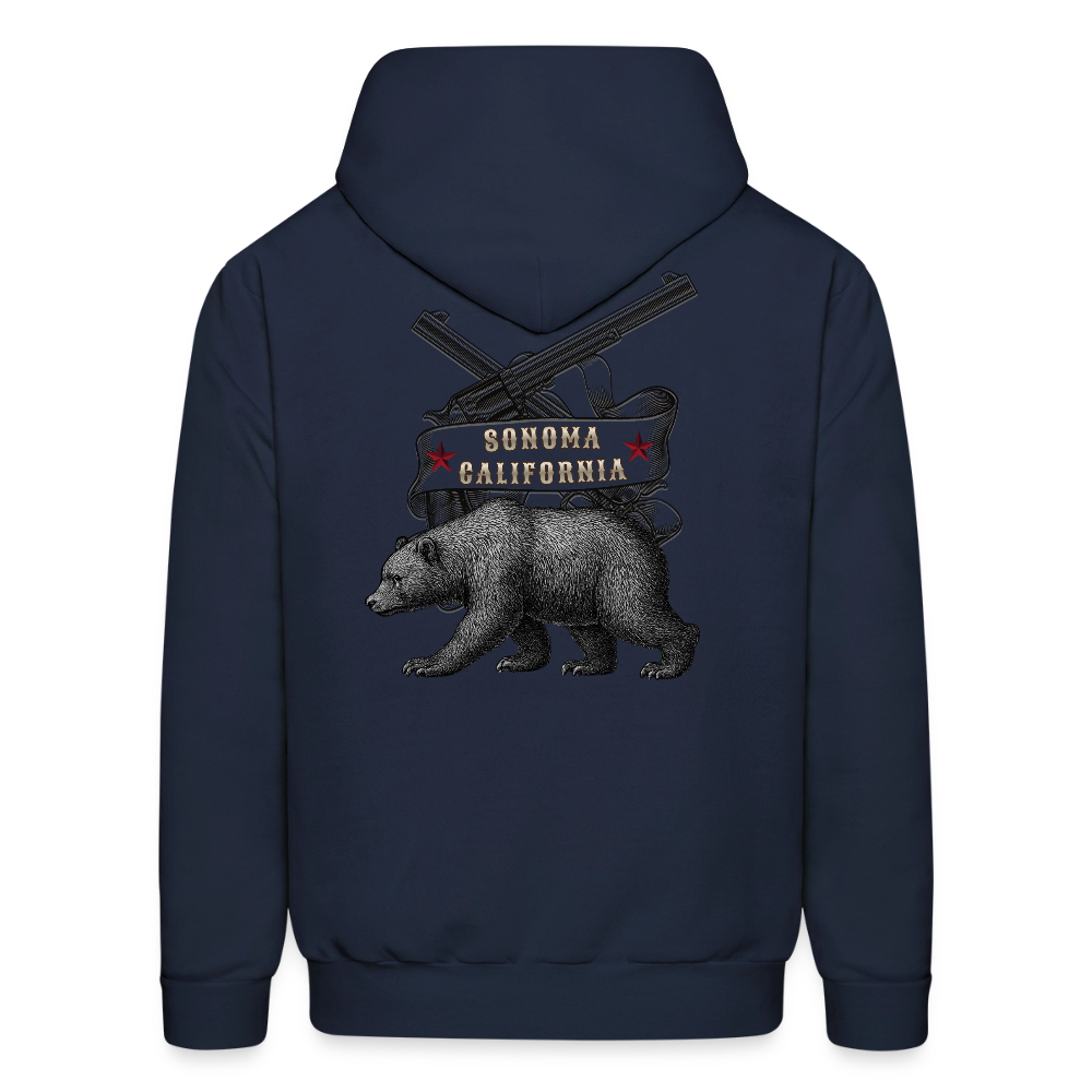 SONOMA BEAR REVOLT Men's Hoodie - Hoodies from Spreadconnect