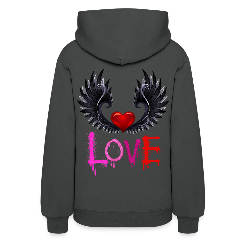 Women's Hoodie - asphalt