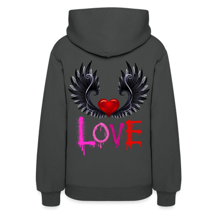 Women's Hoodie - asphalt