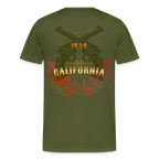 Vintage Outlaw Men's Premium T-Shirt - olive green