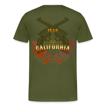 Vintage Outlaw Men's Premium T-Shirt - olive green
