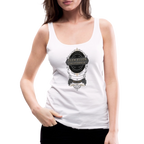 Glen Ellen Vintage Emblem Women’s Premium Tank Top - white