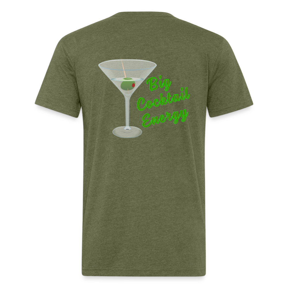 Big Cocktail Energy Fitted Cotton/Poly T-Shirt - from Spreadconnect