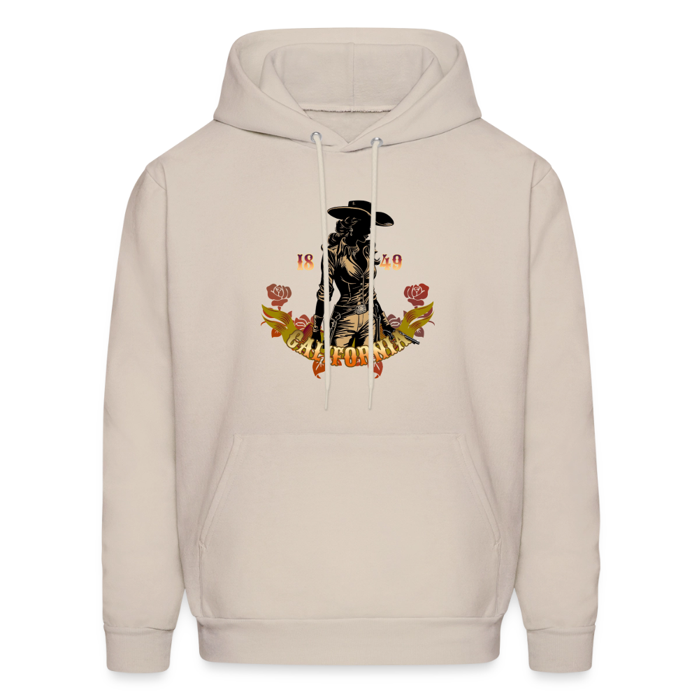 California Outlaw Men's Pullover Hoodie - Sand