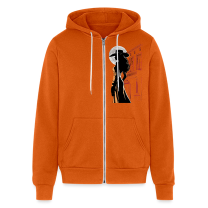 JACK LONDON SALOON  "OUTLAW" Unisex Full Zip Hoodie - autumn