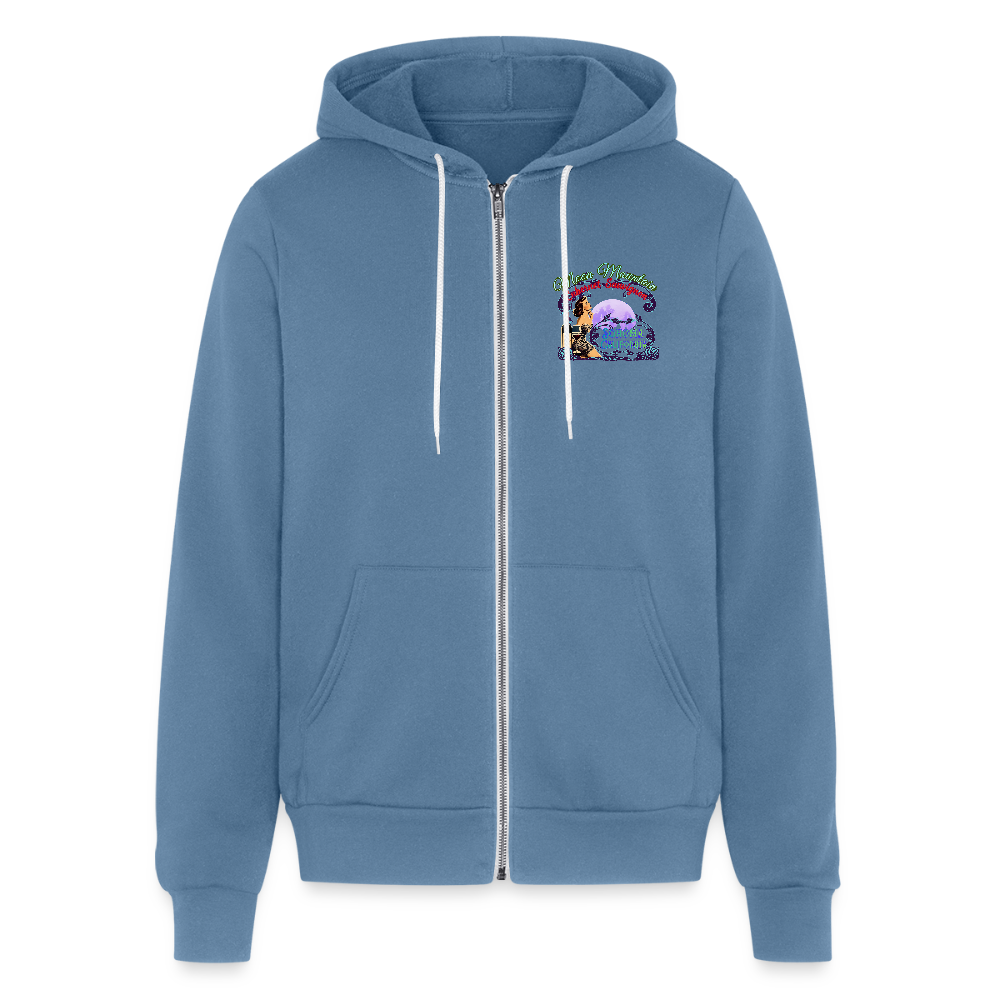 MOON MOUNTAIN CABERNET PINUP Unisex Full Zip Hoodie - Hoodies from Spreadconnect