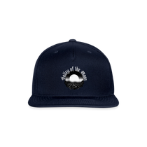 Valley of the Moon Gothic Snapback Baseball Cap - navy